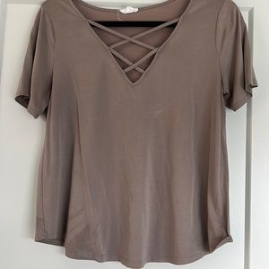 Coffee Criss across top - m